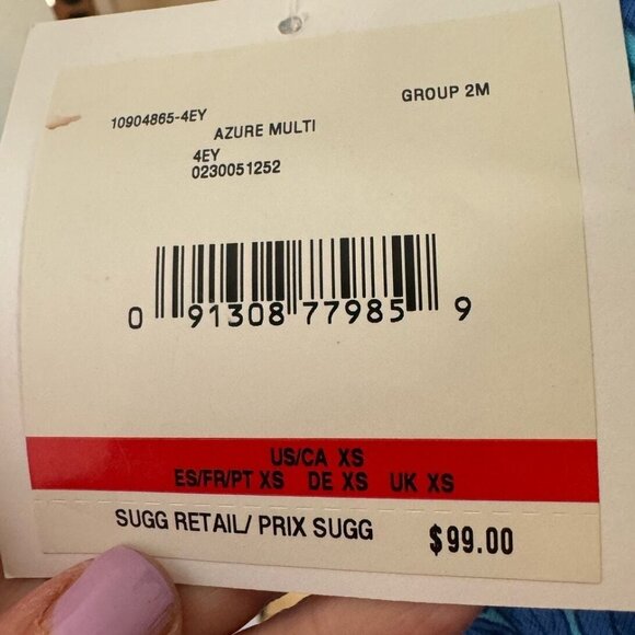 NWT Pappagallo Sleeveless Tank Dress XS Ruffled Hem Nautical Resort Travel Beach - Picture 9 of 10